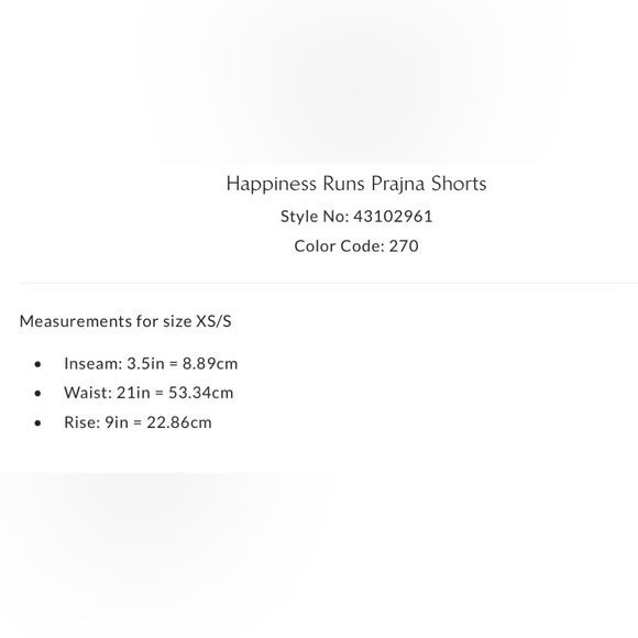 NWOT Free People Movement M/L Happiness Runs Prajna Shorts New - Picture 6 of 7